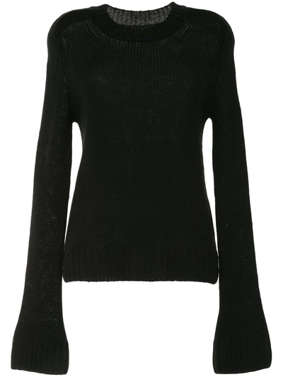 Khaite Women's Mary Jane Cashmere Sweater In Neutral,black