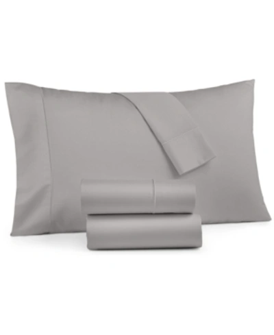 Charter Club Sleep Luxe 800 Thread Count 100% Cotton 4-pc. Sheet Set, Full, Created For Macy's In Charcoal