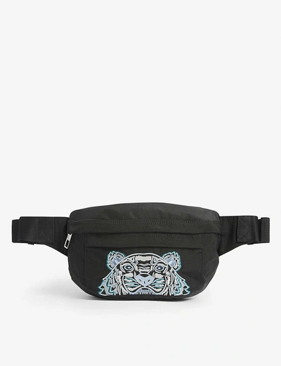 Kenzo Logo-embroidered Nylon Belt Bag
