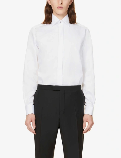 Eton Contemporary-fit Cotton Dress Shirt In White