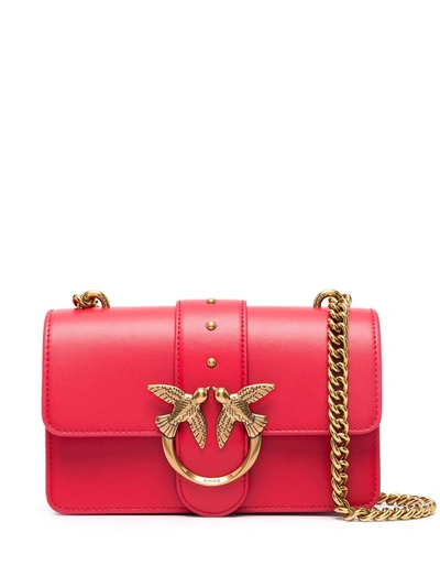 Pinko Love Mini Icon Simply 4 Bag In Rosa Brillante