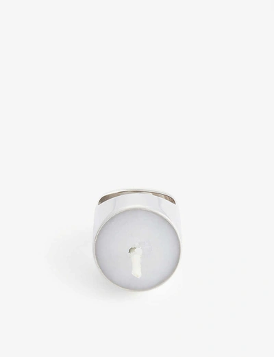 D'heygere Candle And Wick Sterling Silver Ring