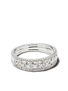 Astley Clarke Triple Icon Nova 14ct White-gold And Diamond Ring In White Gold