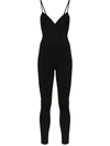 Ernest Leoty Ilona V-neck Stretch-woven Body In Black