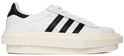 Pre-owned Adidas Originals Adidas Superstar Platform Beyonce Ivy Park White Black (women's) In Cloud White/core Black/off White