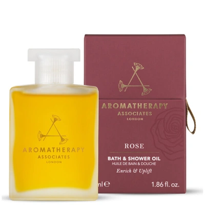 Aromatherapy Associates Exclusive Rose Bath And Shower Oil 55ml