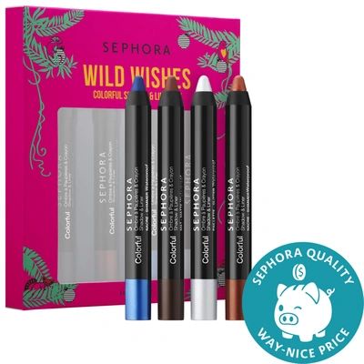 Sephora Collection Wild Wishes Colorful Shadow & Liner Set