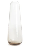 Hawkins New York Aurora Slim Drop Vase In Smoke