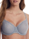 Dkny Modern Lace Bra In Aluminum