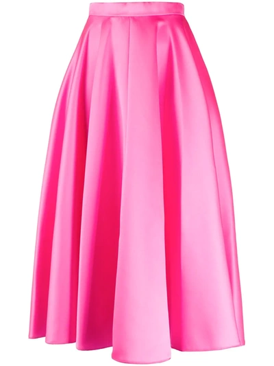 Maison Rabih Kayrouz Flared A-line Midi Skirt In Pink