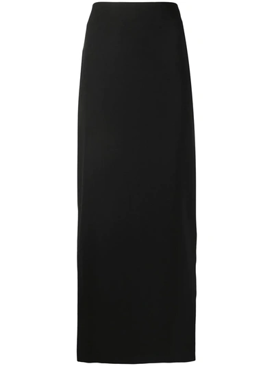 A.w.a.k.e. High-waisted Pencil Skirt In Black