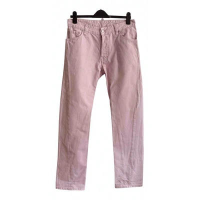 Pre-owned Dsquared2 Pink Cotton Jeans
