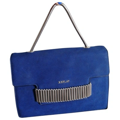 Pre-owned Replay Handbag In Blue