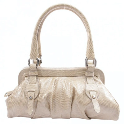 Pre-owned Stuart Weitzman Beige Leather Handbag