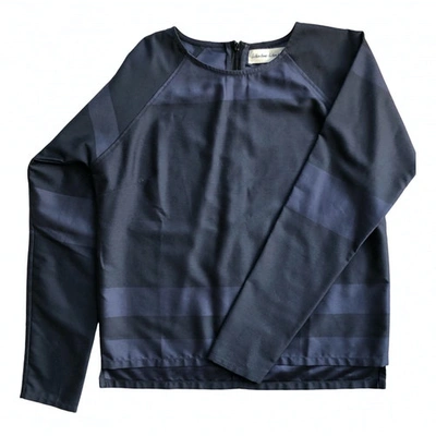 Pre-owned Libertine-libertine Navy Polyester Top