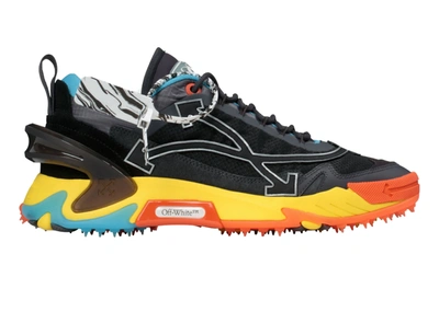 Pre-owned Off-white  Odsy-2000 Multicolor Aw20 In Black/yellow/blue