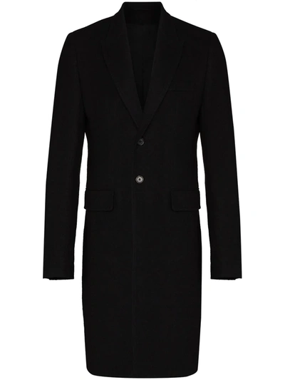 Ann Demeulemeester Single-breasted Coat In Black