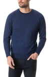 Rodd & Gunn Hawtrey Regular Fit Crewneck Wool Sweater In Bluebell