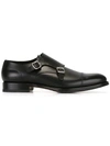 Dsquared2 Missionary Monk Strap Loafers In Black