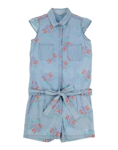 Fendi Overalls In Sky Blue