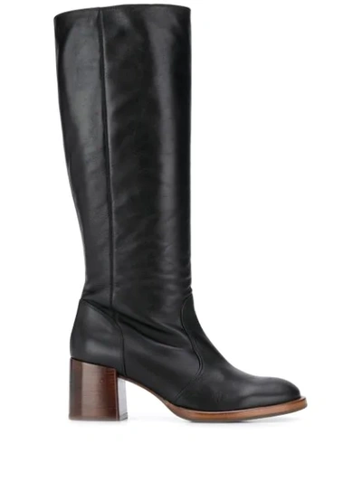 Chie Mihara Tolmo Boots In Black