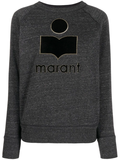 Isabel Marant Étoile Milly Crewneck Sweatshirt In Grey