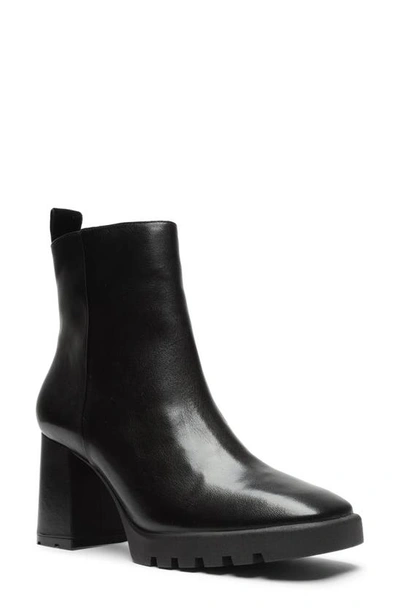 Schutz Dana Bootie In Black Leather