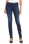 Ag Isabelle Straight-leg High-rise Jeans In 5+years+entropy