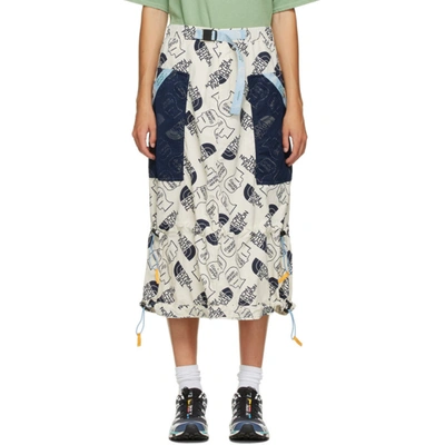 Brain Dead Off-white The North Face Edition Tech Skirt In White - 2f4