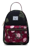 Herschel Supply Co Nova Crossbody Backpack In Fine China Floral