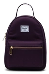 Herschel Supply Co Mini Nova Backpack In Blackberry Wine