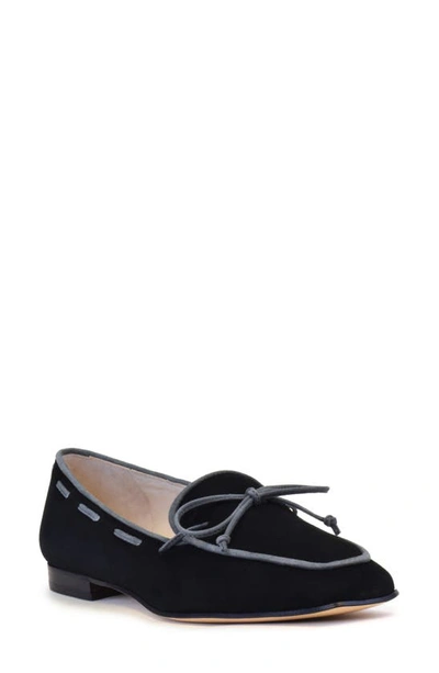Amalfi By Rangoni Genio Loafer In Black Combo Suede