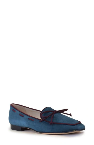 Amalfi By Rangoni Genio Loafer In Octane Green Combo Suede