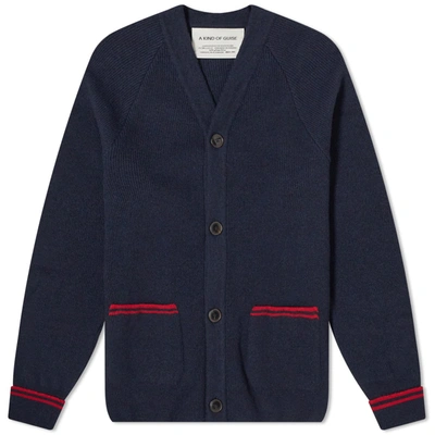 A Kind Of Guise O'connor Knit Cardigan In Blue