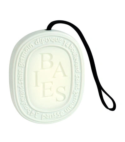 Diptyque Baies Scented Oval In White