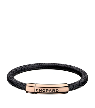 Chopard Rubber Mille Miglia Bracelet In Black