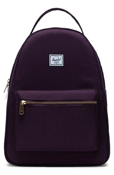 Herschel Supply Co Nova Mid Volume Backpack In Blackberry Wine