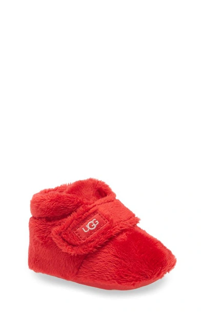 Ugg Baby's Bixbee Boots In Ribbon Red