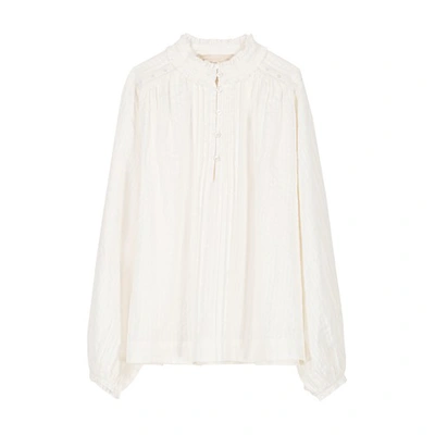 Vanessa Bruno Cotton Prado Shirt In Ecru