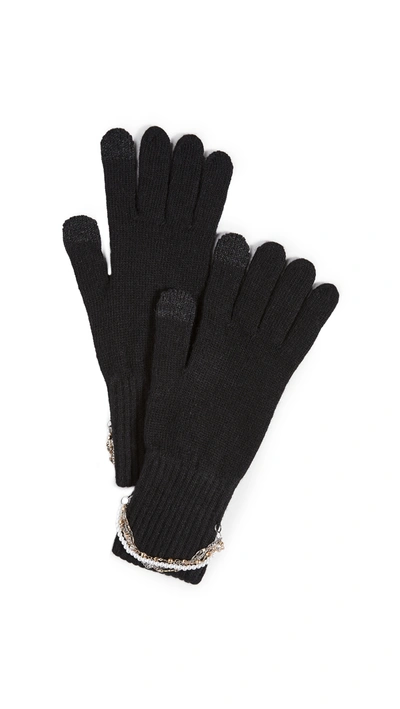 Eugenia Kim Sloane Gloves In Black