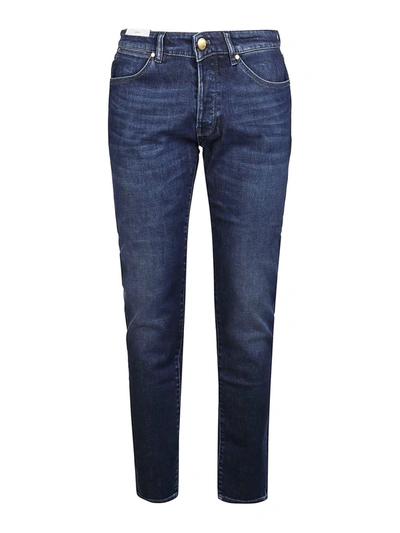 Pt05 Gentleman Jeans In Blue In Medium Wash