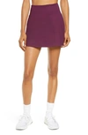 Girlfriend Collective Plum Sport Skort In Multicolor