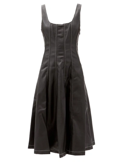 green emerald velvet dress STAUD Womens Sketching Dress, 2, Black at Amazon Women's Clothing store main image 0