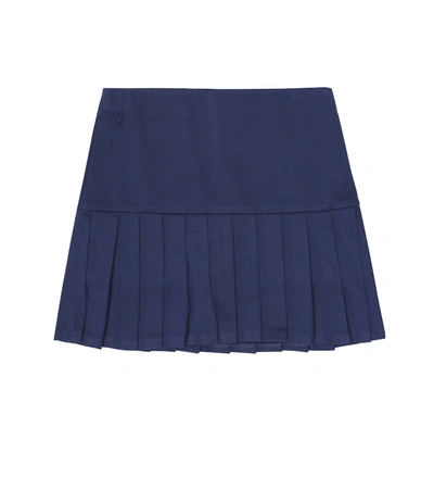 Polo Ralph Lauren Kids' Pleated Skirt In Blue