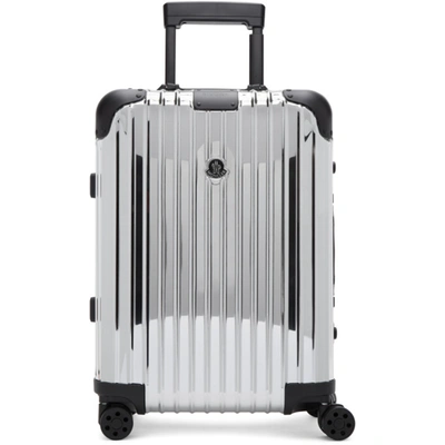 Moncler Genius Moncler Rimowa 'reflection' Silver Suitcase In Metallic