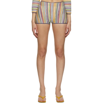Missoni Multicolor Striped Shorts In Sm29p