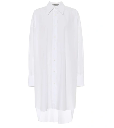 Dolce & Gabbana Oversized Cotton Shirt In White