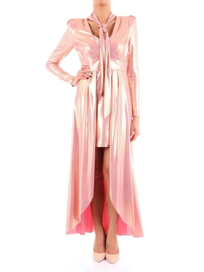 Aniye By Women's Pink Polyester Dress