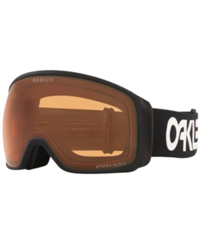 Oakley Unisex Flight Tracker Xl Snow Goggle, Oo7104 In Black