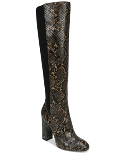 Circus By Sam Edelman Clairmont Tall Dress Boots Women's Shoes In Driftwood Multi
